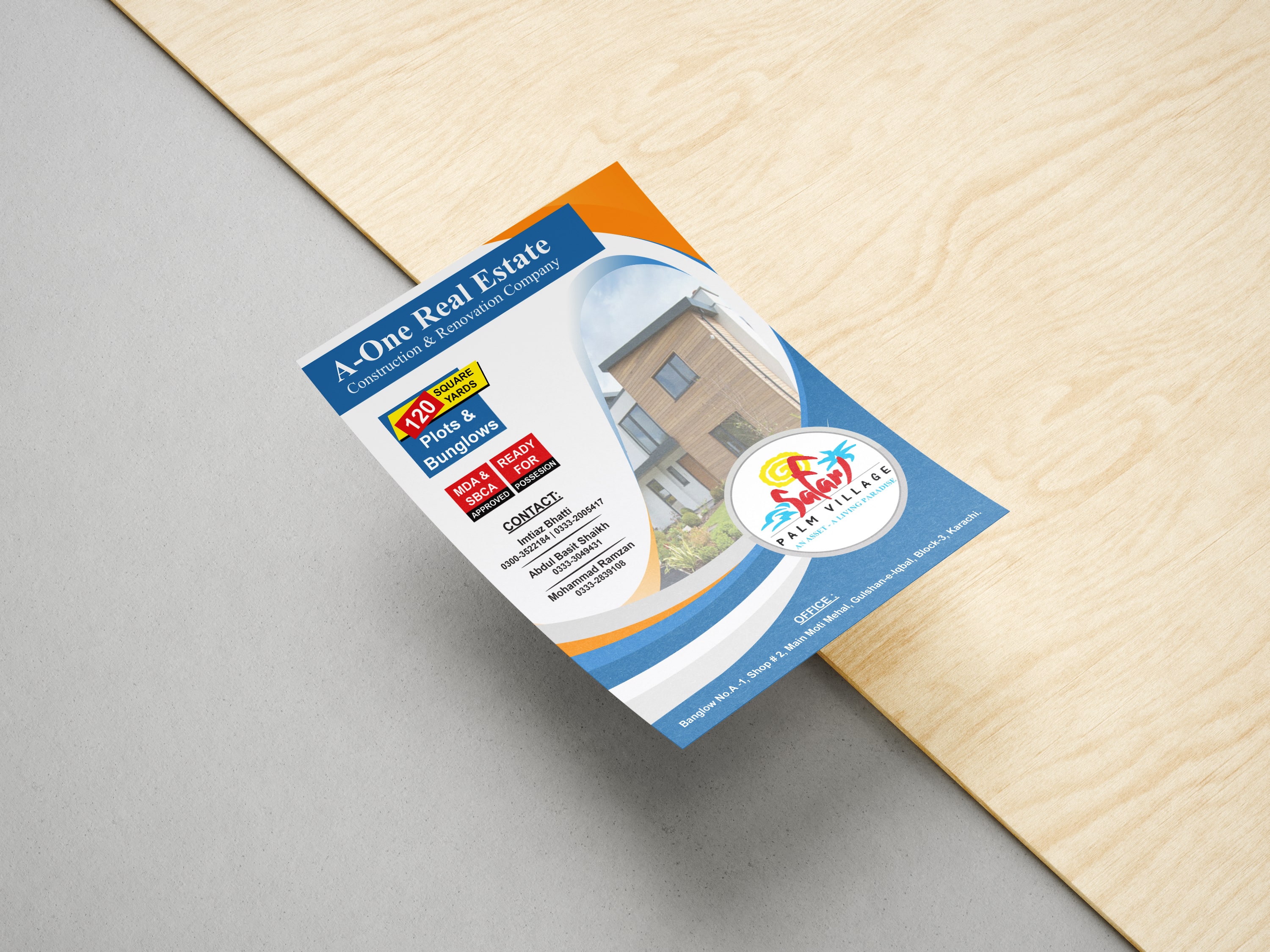 A5 Flyer Catalog Design for Business Promotion in Fort Worth ,TX