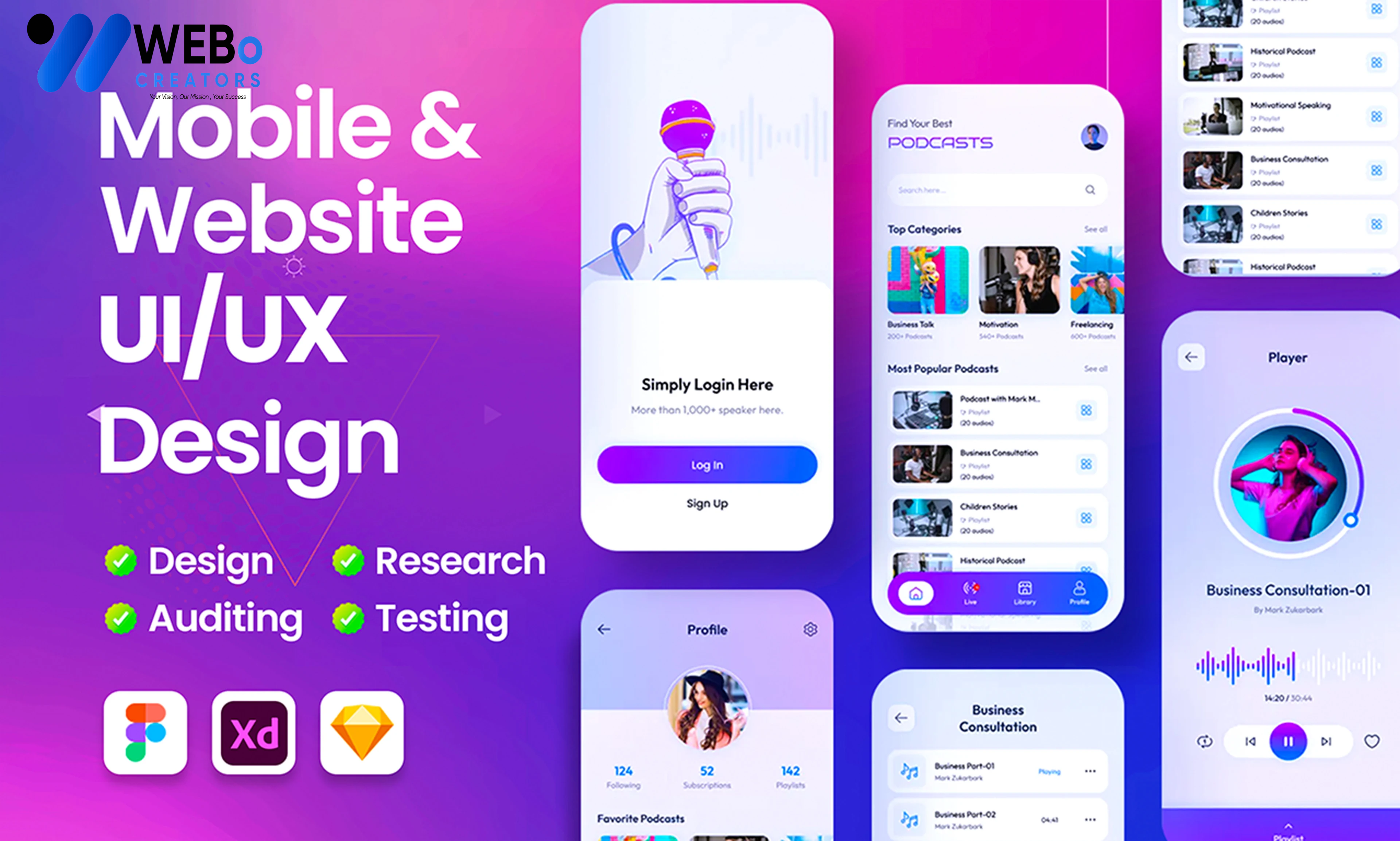 Flutter App UI/UX Design | Beautiful Flutter Interface Design in Fort Worth ,TX